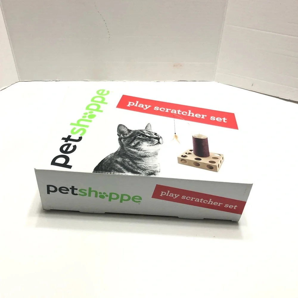 Pet Shoppe Play Scratcher Set For Cats Toy